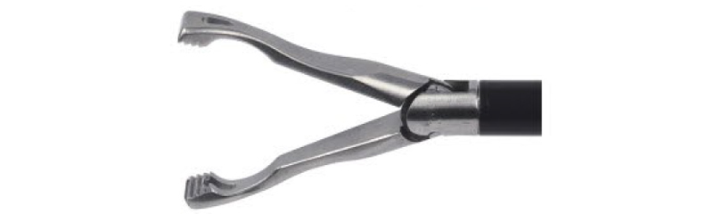 HF2007.9 Gallbladder grasping,distal horizontal teeth,fenestrated